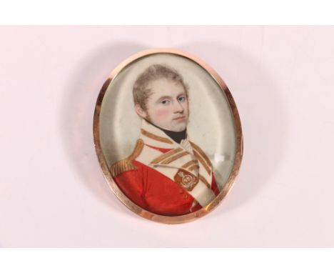 Manner of FREDERICK BUCK (Irish 1771-C.1840), Captain Walter Butler Esq of the 98th (Prince of Wales's) Regiment of Foot, Min