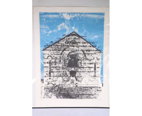 JOHN PIPER (1903-1992) *ARR*, Swansea Chapel, Pencil signed limited edition lithograph print number 52 of 75, 69cm x 50cm, un