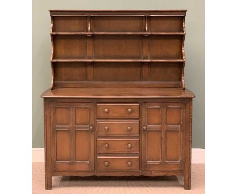 ERCOL DRESSER, 170 (h) x 147 (w) x 50cms (d)Provenance: private collection Conwy