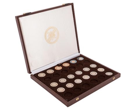 BRD - 13 x 5 € 'Klimazonen der Erde' und 6 x 10€ 'Luft bewegt', Polymerring 1 x  5€ 'Tropische Zone' 2017 D, 2 x 5€ 'Subtropi