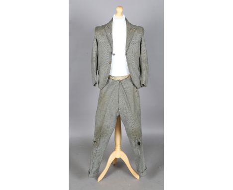 A Norman Wisdom 'Gump Suit' made by W. Snape &amp; Son, Wolverhampton in March, 1955. Note: this suit would have been used du