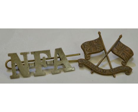 South African imperial light horse and natal field artillery badges