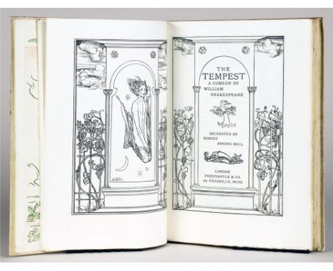 Robert Anning Bell - William Shakespeare. The Tempest. A Comedy. Decorated by Robert Anning Bell. London, Freemantle 1901. Mi