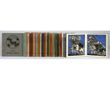 Gerlach’s Jugendbücherei. Band 1 [bis] 33. Wien und Leipzig, Gerlach u. Wiedling, später München [1901-1929]. Mit meist farbi