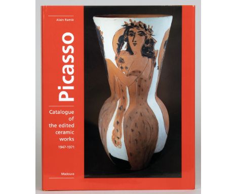 Pablo Picasso - Alain Ramié. Picasso. Catalogue of the edited ceramic works 1947-1971. Vallauris, Galerie Madoura 1988. Mit 6