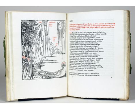 Essex House Press - Drei Werke. Strand, Edward Arnold 1899-1904. Originalpergamentbände.Die Essex House Press wurde 1898 von 