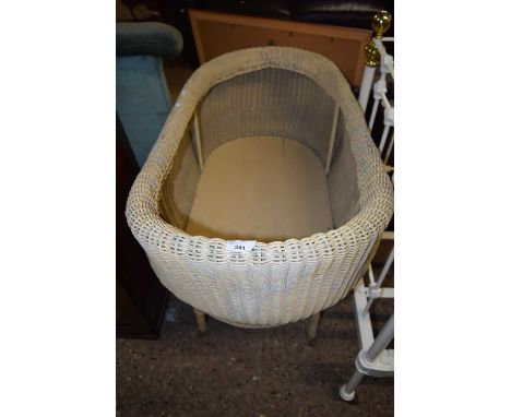 Vintage Lloyd Loom style cot