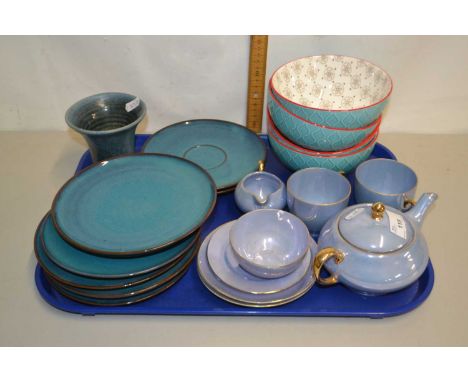 Group of ceramic tea wares