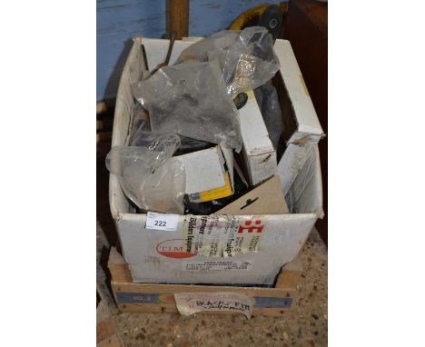 Box containing a quantity of tools
