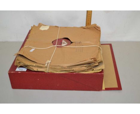 Quantity of vintage HMV records
