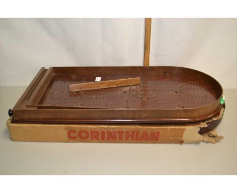 Two boxed models of The Corinthian Wooden Pinball Machine