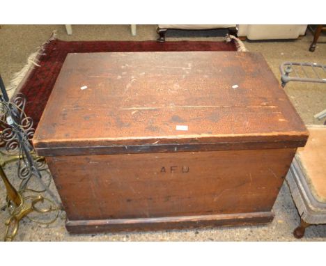Wooden trunk