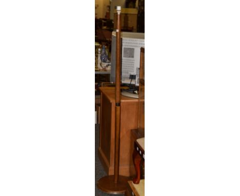 A retro standard lamp, c.1960