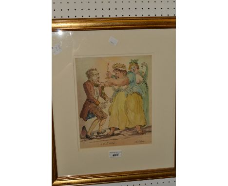 Thomas Rowlinson
Bull Bitch
hand coloured print, framed 