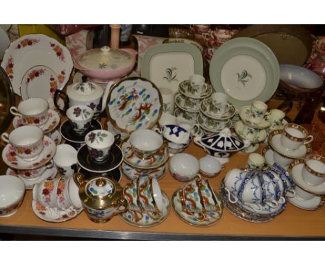 Teaware - Windsor part coffee service;  Royal Albert Masquerade part coffee service, comprising coffee pot, milk jug, four te