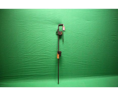 A VINTAGE GAME KEEPERS ALARM MADE BY LIGHT WOOD &amp; SON LTD FLEET STREET, BIRMINGHAM 
