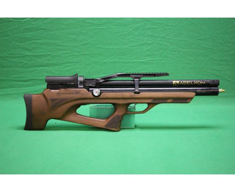 INTERARMS MX10S .22 GAUGE "BULL-PUP" PCP AIR RIFLE WITH 2 X 12 SHOT ROTARY MAGAZINES, INSTRUCTION BOOK, FILL ADAPTOR AND ORIG