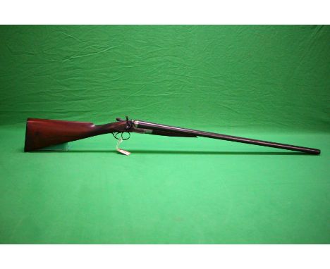 NEWTON &amp; FAIRCLOUGH 12 BORE SIDE BY SIDE HAMMER ACTION SHOTGUN 30" BARRELS #127828 - (ALL GUNS TO BE INSPECTED AND SERVIC