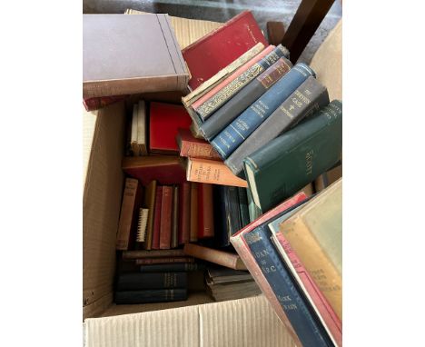 A selection of vintage hardback books, various themes and authors 