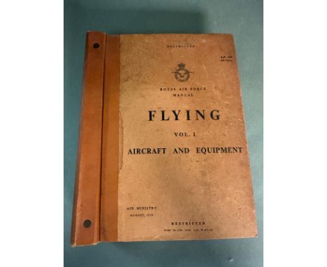 Royal Airforce  Manual  Flying Vol 1 Aircraft and Equipment (Air Ministry August 1954)