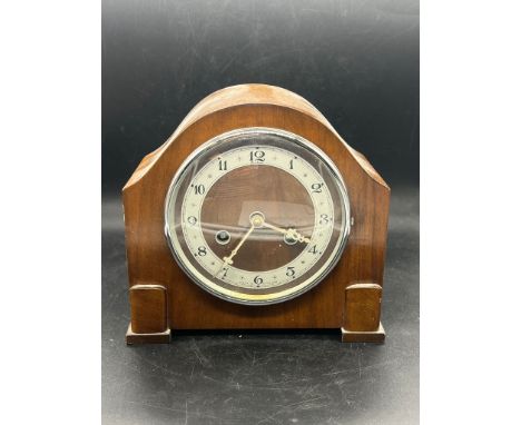 Art Deco style striking mantel clock 