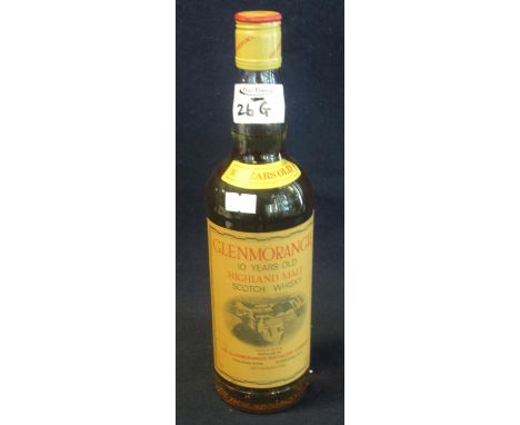 Glenmorangie 10 years old Highland malt Scotch whisky, 75cl, 40% volume. (B.P. 24% incl. VAT) 