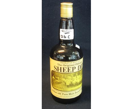 The Original Old Bury Sheep Dip 8 year old pure malt Scotch whisky, 40% volume, 75cl.(B.P. 24% incl. VAT) 