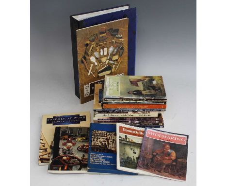 * A box of miscellaneous books, mainly being East Anglia related, to include Robert Malster - Suffolk at Work, Trades &amp; I