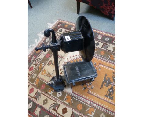Interesting AC Ford Street Light top painted in black