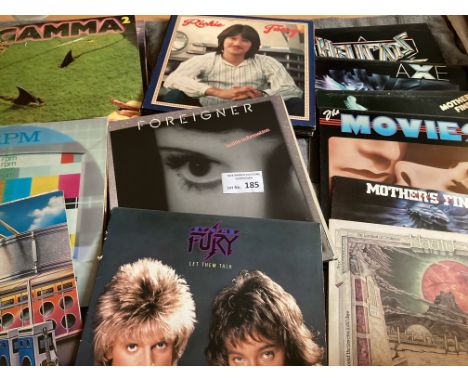 Records : Rock - Hard/Prog/Metal/Classic UK/US issues  (30) 1970s/90s unsorted albums inc Klaatu, Mothers Finest, Stone Fury,