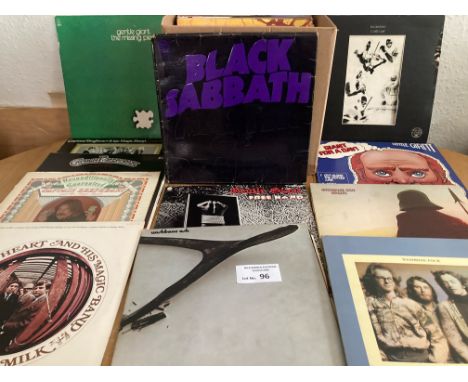 Records : 30+ Progressive Rock Albums inc Black Sabbath, Gentle Giant, Captain Beefheart etc many first pressings