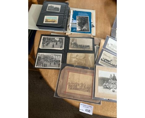 Post Cards : Aldeburgh super vintage album of cards inc many RPs even Carte De Visite - lovely item - historic cards