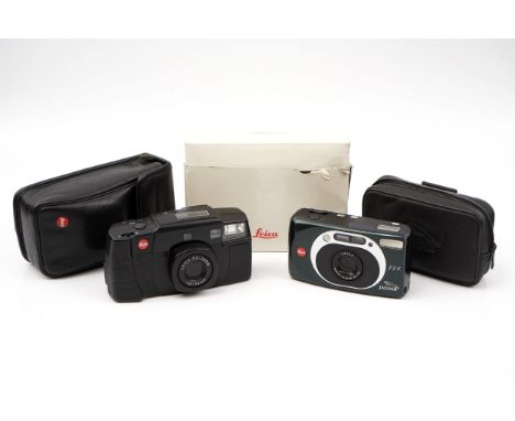 A Leica Jaguar Z2X Compact Camera, together with Leica C2-Zoom (2)