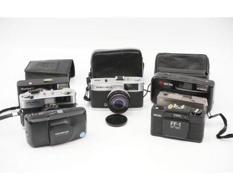 A Selection of Various Compact Cameras, from makers including Zeiss Ikon, Kodak and others (a lot)