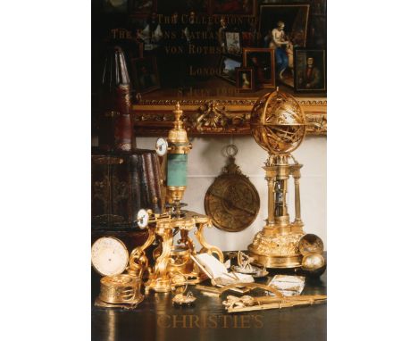 Original Christie's Foyer Sale Poster,  sale poster for 'The Collection Of The Barons Nathaniel And Albert Von Rothschild' he
