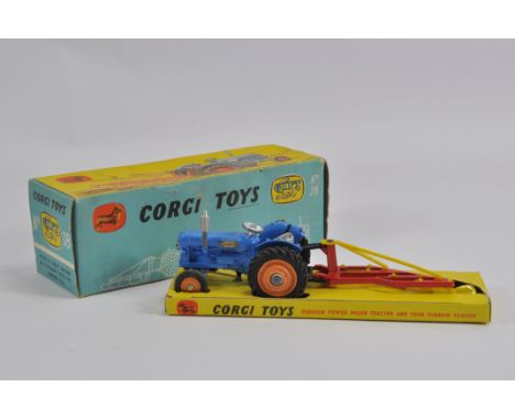 Corgi GS No. 18 Fordson Power Major Tractor and Plough. NM to M in G to VG Box. 