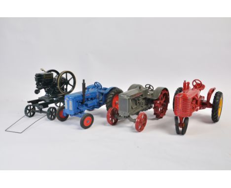 Various 1/16 Scale Tractor Models including Fordson Major and Massey Harris. G to E. (4)