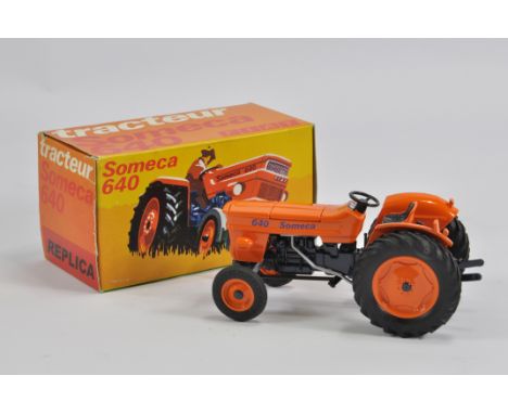 Extremely Rare Dugu (Italy) Replica of a Someca 640 Tractor. NM to M in E Box.