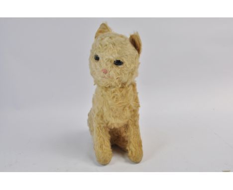 Vintage Merrythought Stuffed Toy Figure of a Cat. G. 