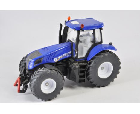Very Rare Siku 1/32 Preproduction Resin / Plastic New Holland T8.390 Tractor. This model is completely produced in plastic / 
