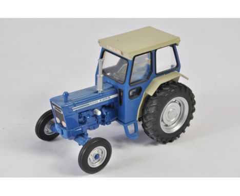 Britains 1/32 Ford 6600 Tractor Preproduction Development Prototype. Produced as a sample with unmarked grill, Unfinished Cab