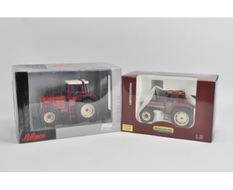 Schuco 1/32 International 1455 XL Tractor plus Replicagri 1/32 Fiat 100-90 Limited Edition. Both M in E Boxes. (2)