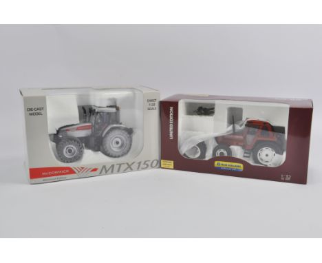 Universal Hobbies 1/32 McCormick Diamond Edition Tractor plus Replicagri Fiat 110-90 Limited Edition. Both M in E Boxes. (2)