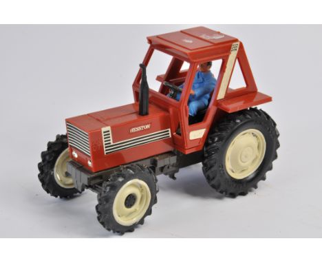 Original Britains 1/32 Hesston Fiat Tractor. VG. 