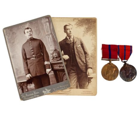 Police medal pair, comprising City of London Police 1902 Coronation medal, together with a City of London Police 1911 Coronat