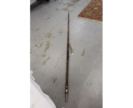 Victorian 6th Regiment Royal Dragoon Guards Cavalry lance, with broad arrow and regimental markings to base, approximately 27