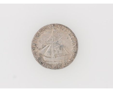 19th century silver Shilling token - Norfolk, Yarmouth 1811 Obv. The Arms of Yarmouth Within a Garter, inscribed - Payable. B