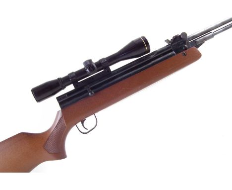 Sterlng HR81 .22 air rifle, with Nikko Stirling Silver Crown 4 x 40, 2960, 106cm long No licence required to buy this item, p