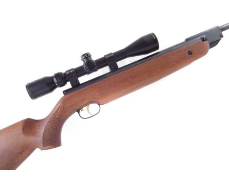 Weihrauch HW95 .177 air rifle, serial number 1710445, 16" barrel, with Hawke Eclipse 4-12 x 40 scope and slip. No licence req