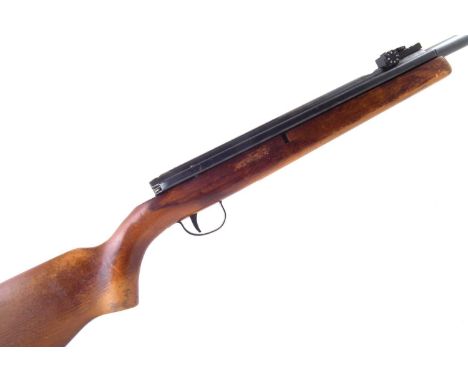 Webley Osprey .177 air rifle, serial number 8020, with heavy 18" barrel and target front sight.  No licence required to buy t